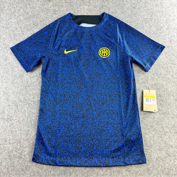 Nike Inter Milan Academy‎ Pro Dri-FIT Pre-Match Soccer Top Men Small DX3612-408 - Picture 1 of 7